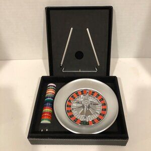 Tabletop Roulet Game Complete Vintage in Case